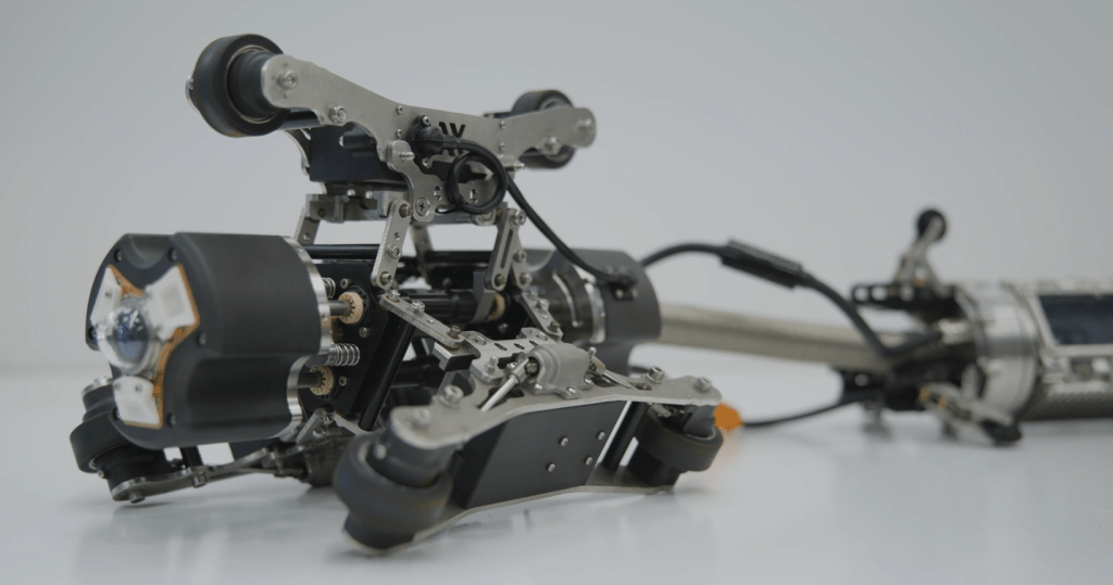 Robô de medição para tubulação